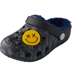 Bimbo賓巴兒童花童毛皮鞋