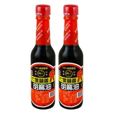 金葫蘆 100%純胡麻油 精選黑芝麻 全素, 220ml, 2瓶