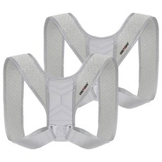 해비다운 바른자세 어깨밴드 그레이, 2개