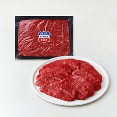 미국산 초이스 부채살 구이용 (냉장), 600g, 1개