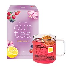 JARDIN our tea 莓果木槿花茶包, 14.8g, 20包, 1盒