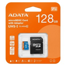ADATA 威剛 記憶卡 附轉卡 小卡 Micro SDXC UHS-I A1, 128GB, 1個