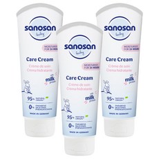 sanosan 極潤潤膚霜2.0, 100ml, 3條