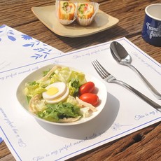 Talks Happy Days Placemat 它是靛藍 16p, 花瓶, 410 x 275 毫米