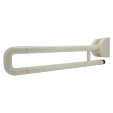 綠舍家居 ABS可掀式防滑安全扶手U型, 白色, 1個