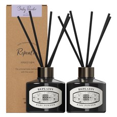 Repeatin 香氛擴香, 200ml, 嬰兒爽身粉香, 2個