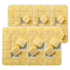 실리쿡 마늘칸칸 용기 소 3p + 대 3p, White, 1세트