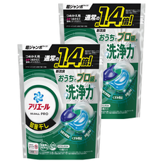 ARIEL 日本原裝進口 4D立體洗衣膠球補充包 室內曬衣, 15顆, 2袋