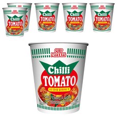 컵누들 칠리 토마토 맛 70g, 6개