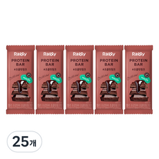 Rally 프로틴바 초콜릿청크맛, 58g, 25개