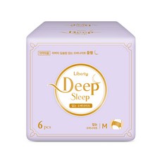 리버티 딥슬립 입는 오버나이트, 중형, 6개입, 1개