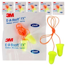 이어 soft FX 귀마개 끈타입, 6개, 1쌍