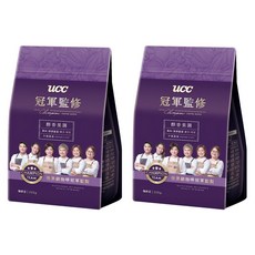 ucc Champion Coffee Blend 冠軍監修 醇香果調咖啡豆, 咖啡豆(無研磨), 225g, 2包