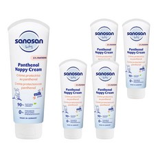 sanosan 嬰兒泛醇屁屁霜, 100ml, 5個