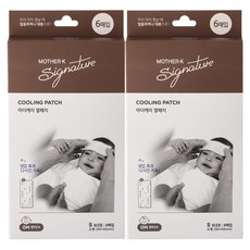 마더케이 영유아용 열패치, 6매입, 2개