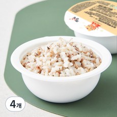 짱죽 이유식 후기 11개월부터 진밥, 혼합맛(한우/백일송이), 200g, 4개