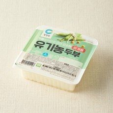 청정원 유기농 두부 찌개용, 300g, 1개