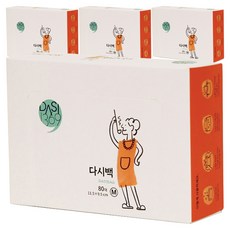 다시1369 다시백, 중(M), 80개입, 4개