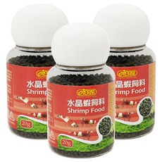 ISTA 伊士達 底棲魚水晶蝦飼料 I-387, 20g, 3瓶