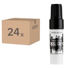 Lineplus 1000 Edumaca 白板筆, 黑色, 24支