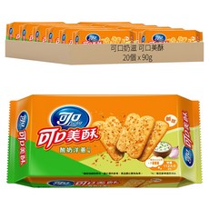 可口 酸奶洋蔥可口美酥 一條裝, 90g, 20個