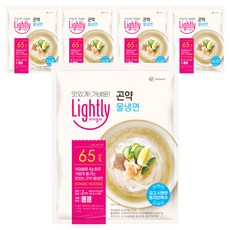 라이틀리 곤약 물냉면 2인분, 880g, 5개