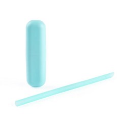 VIIDA JOY 兒童吸管便攜 鉑金矽膠 不含BPA, 1支, 1組