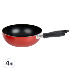 유진 토스코 마블코팅 웍 궁중팬, 24cm, 4개