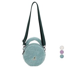 KANGOL KIDS 兒童毛圈圓形包 OF 0015