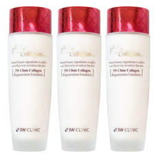 3W CLINIC 膠原潤澤乳液, 膠原蛋白再生乳液 - 150ml, 3瓶