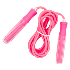 ALEX 丹力 可調式跳繩, 繩長275cm 握把14cm, 粉色, 1條