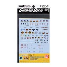 BANDAI 水貼紙 機動戰士 鋼彈SEED系列用, 多色, 1組