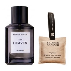 KLOWER PANDOR 台灣公司貨 輕香日常組 天體夢香水 + 暮光琥珀 空間香氛包, 1套