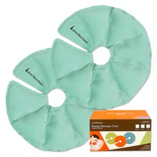 2 件完美乳房按摩套裝, 單品, 2個乳房按摩包（玉石+玉石）