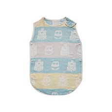 HiBOU 喜福 4重紗 寶寶防踢被 幸運火車 二重紗布料 涼爽透氣不悶熱 兒童版 幼兒版, 兒童版, 幼兒版