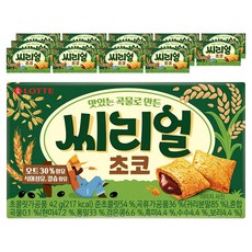 롯데웰푸드 씨리얼 초코, 42g, 15개