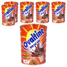 Ovaltine 阿華田 營養巧克力麥芽飲品, 800g, 1入, 6罐