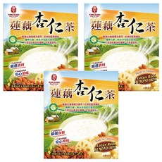 京工 蓮藕杏仁茶, 3盒, 90g