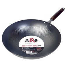 SUMMIT 壓花窒化鐵炒鍋/北京鍋, 1個, 30cm