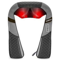 Renpho 肩頸背按摩器 RP-SNM061, 單一商品, 灰色