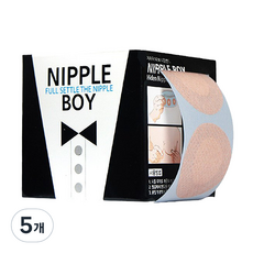 니플 보이 밴드 화이트 100p, 5개