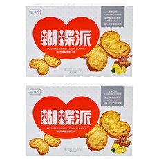 盛香珍 蜂蜜檸檬蝴蝶派, 125g, 2盒