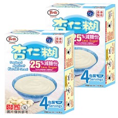多多 Torto 即溶杏仁糊 25%減糖份, 35g, 4包, 2盒