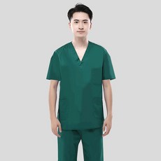 男款短袖醫院制服組