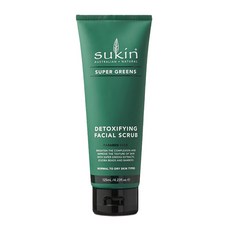 sukin 超級綠臉部角質調理霜, 125ml, 1條