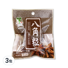 松井 八角粒 清辣甘甜除腥膻, 10g, 3包
