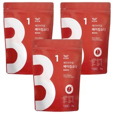 REBOW 小蘇打粉, 3kg, 3包