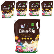 共識高濃縮家庭織物柔順劑嬰兒乳液香味補充裝, 2.05L, 6個