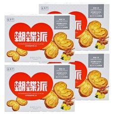 盛香珍 蜂蜜檸檬蝴蝶派, 125g, 4盒