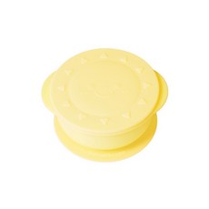 小太陽 矽膠碗, 420ml 嬰幼兒輔食碗, 鵝蛋黃, 1入